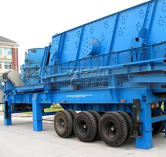 移動式破碎站